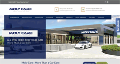 Desktop Screenshot of molycare.com